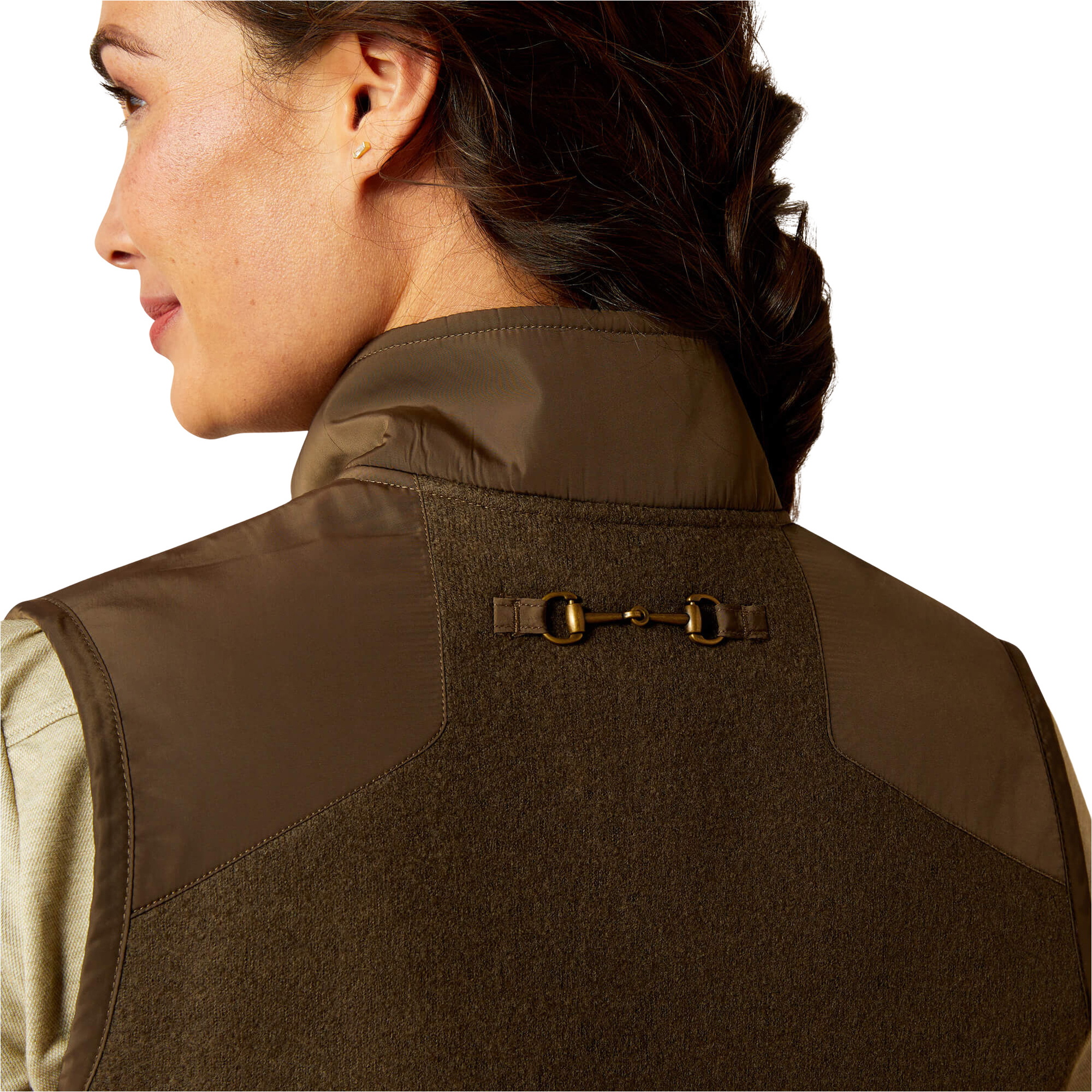 2026 Ariat Womens Millbrae Vest 10052751 - Earth
